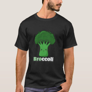 Camiseta Corte de pelo de brócoli divertido hermano vegano
