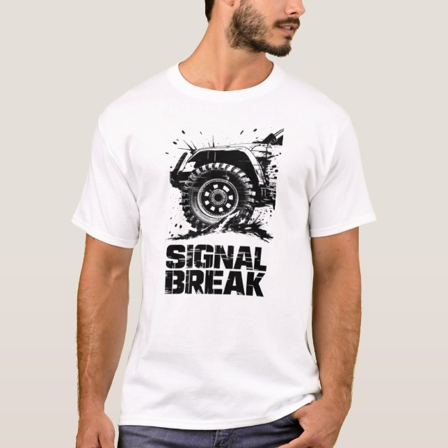 CAMISETA CORTE DE SEÑAL  (Anverso)