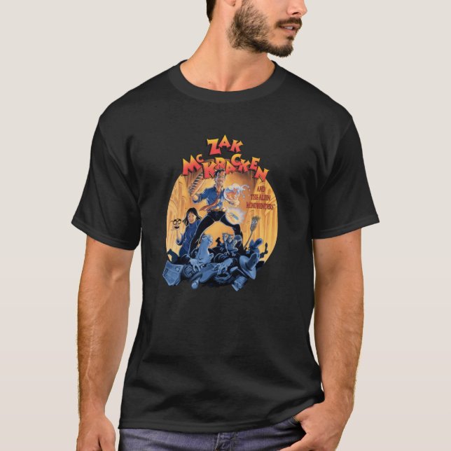 Camiseta Corte de Zak McKracken (Anverso)