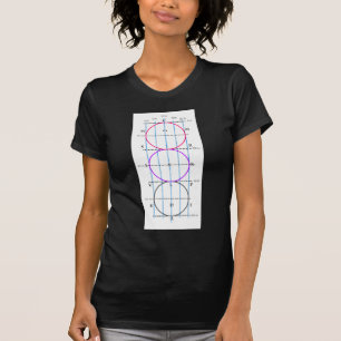 Camiseta corte del Dressage de los 20x60m ** círculos **