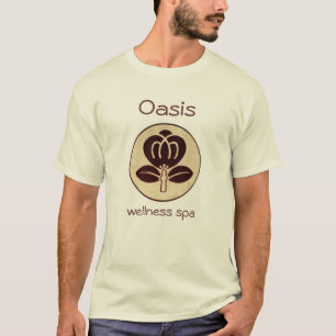 Camiseta corte del final del balneario de la salud del