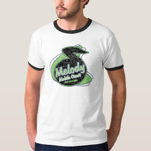Camiseta Corte del móvil de la melodía (Anverso)