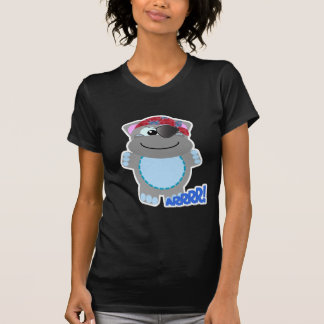Camiseta Corte Goofkins pirata hipopótamo