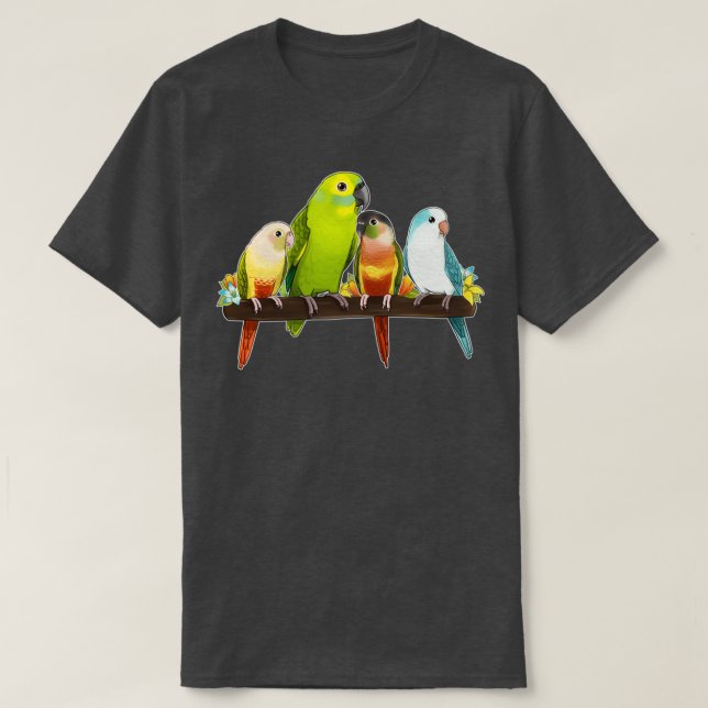 Camiseta Corte Parrots (Diseño del anverso)