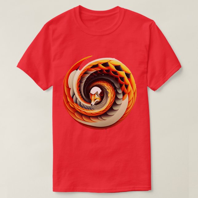 Camiseta Corte Red fox 2023 v41 (Diseño del anverso)