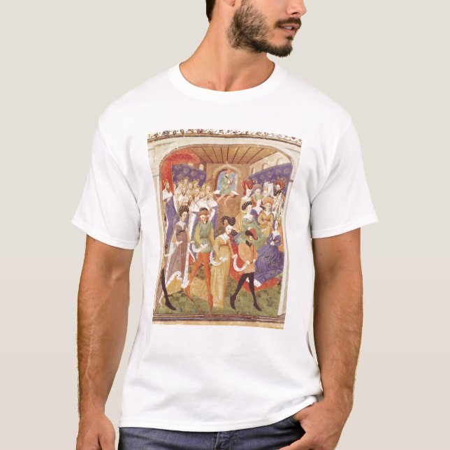 Camiseta Corteje la bola, del 'Roman du Saint Graal' (Anverso)