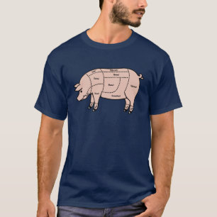Camiseta Cortes de cerdo