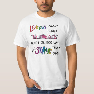 Camiseta Cortes de pelo de Leviticus