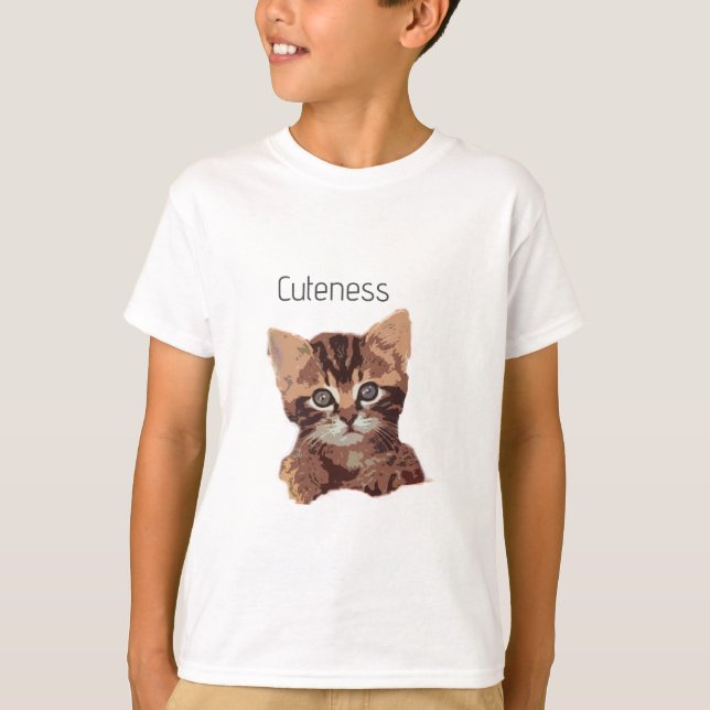 Camiseta Cortés Kitty Shirt para los niños (Anverso)