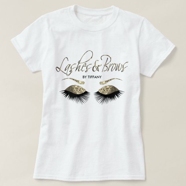 Camiseta Cortes y cortezas - Oro (Diseño del anverso)
