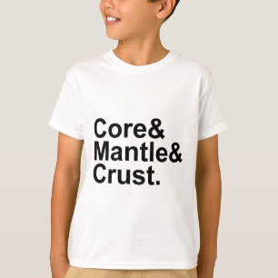 Camiseta Corteza de mantenimiento de núcleo Estructura in