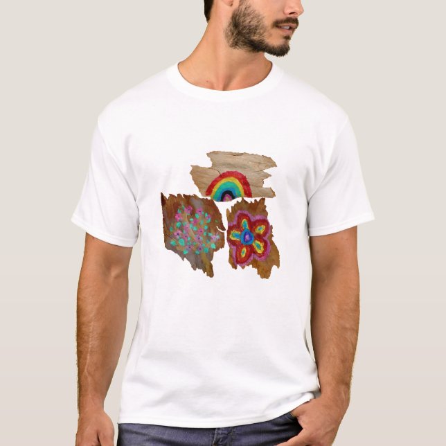 Camiseta Corteza pintada III (Anverso)