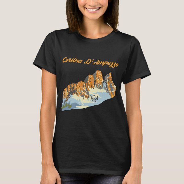 Camiseta Cortina D'Ampezzo (Anverso)