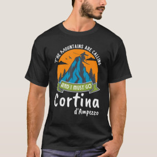 Camiseta Cortina d'Ampezzo Dolomiti Cortina d'Ampezzo Itali