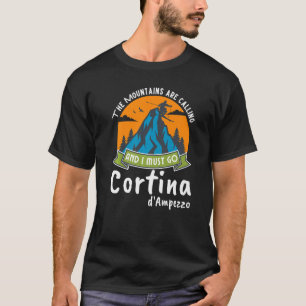 Camiseta Cortina d'Ampezzo Dolomiti Cortina d'Ampezzo Itali