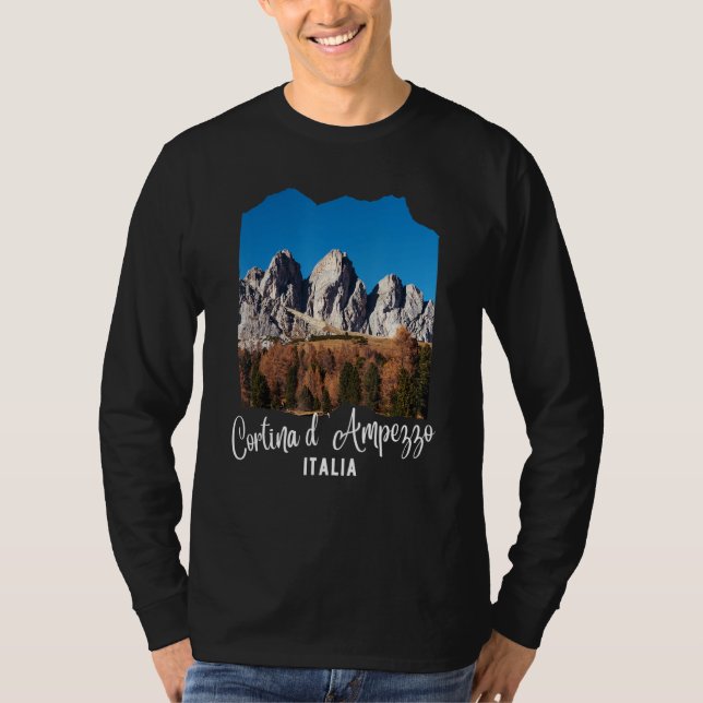 Camiseta Cortina d'Ampezzo Dolomiti Cortina d'Ampezzo Italy (Anverso)