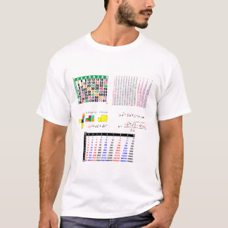Camiseta Cortina de ducha de matriz 12x12