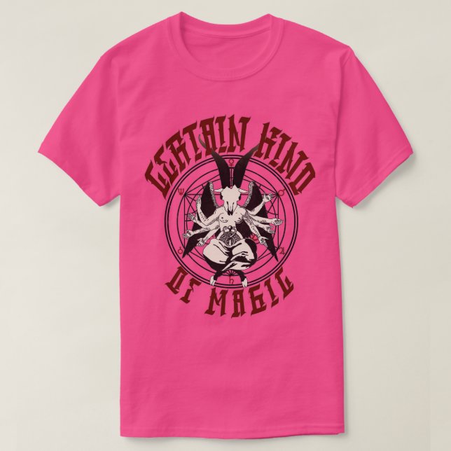 Camiseta Cortina de magia (Diseño del anverso)