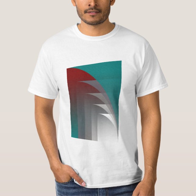Camiseta Cortinas abriéndose (Anverso)