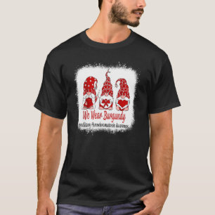 Camiseta Corto de conciencia de la hemocromatosis hereditar