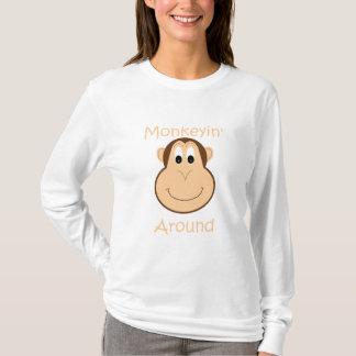 Camiseta Cortocircuito largo de la manga de las mujeres
