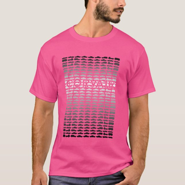 Camiseta Corvair Todos los modelos Gradiente sólido (Anverso)