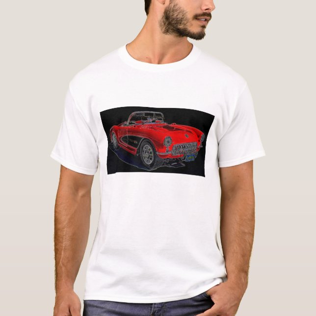 Camiseta Corvette 1957 (Anverso)