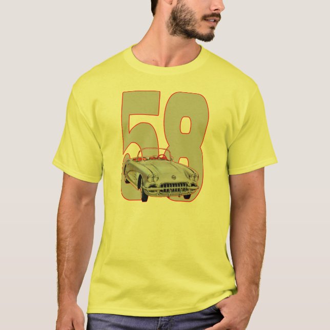 Camiseta Corvette 1958 (Anverso)