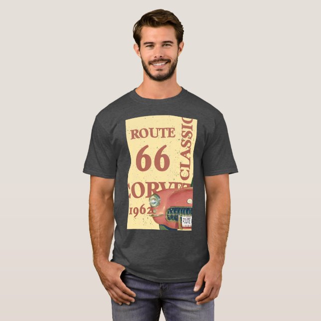 Camiseta Corvette 1962 (Anverso completo)