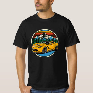 Camiseta Corvette c7 coche