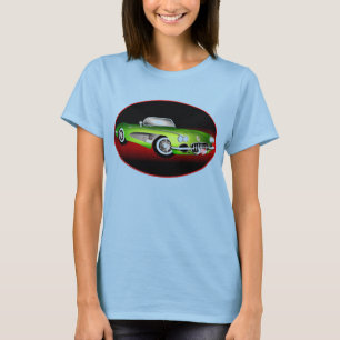 CAMISETA CORVETTE CLÁSICO-EMERALD