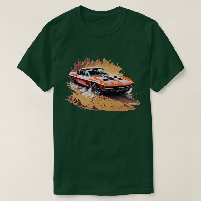Camiseta Corvette de Chevrolet 1967 (Diseño del anverso)