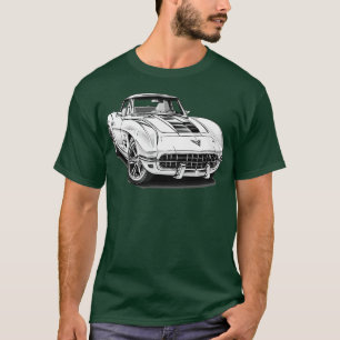 Camiseta Corvette de Chevrolet clásico