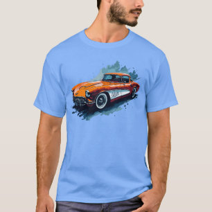 Camiseta Corvette de Chevrolet clásico 1953
