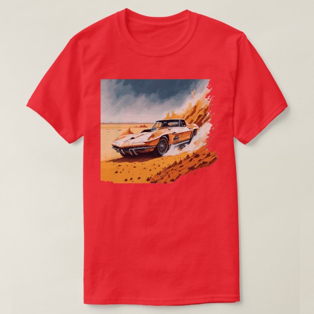 Camiseta Corvette de Chevrolet de 1967 (Diseño del anverso)