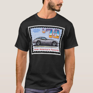 Camiseta Corvette de plata de la edición del aniversario