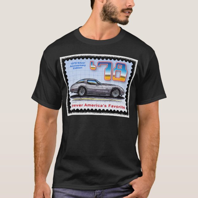 Camiseta Corvette de plata de la edición especial del (Anverso)