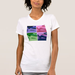 Camiseta Corvettes de arte pop
