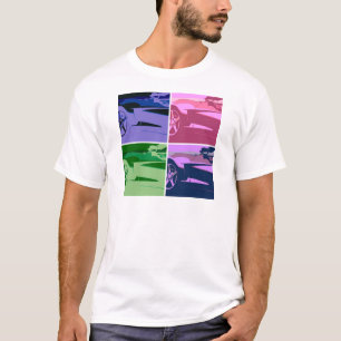 Camiseta Corvettes de arte pop