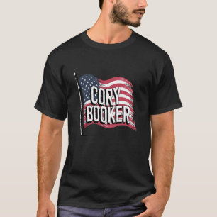 Camiseta Cory Booker Patriotic USA Flag Supporter