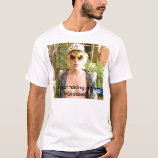 Camiseta cory W, no me voy a quitar mis lentes