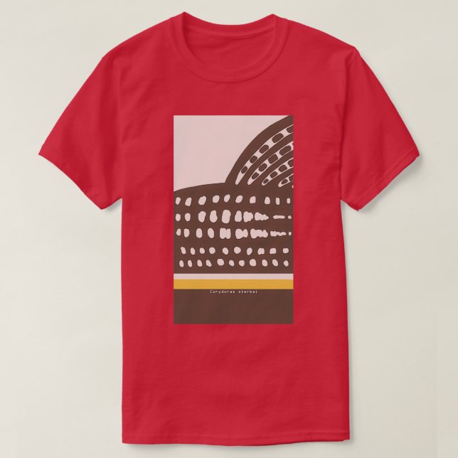 Camiseta Corydoras Sterbai 2 (Diseño del anverso)