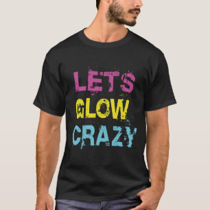 Camiseta Cos de Fiesta de Brillo Loco de los 80 Re