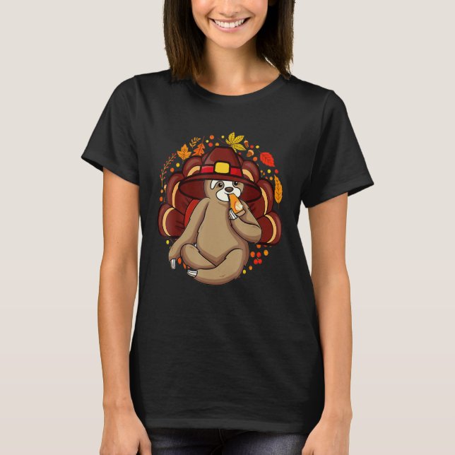 Camiseta Cos familiares agradecidos de la fiesta de gracias (Anverso)