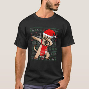 Camiseta Cos Fiesta de sudor de Navidades feos de perro de
