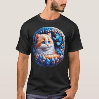 Camiseta Cos Ragdoll En Un Pescado