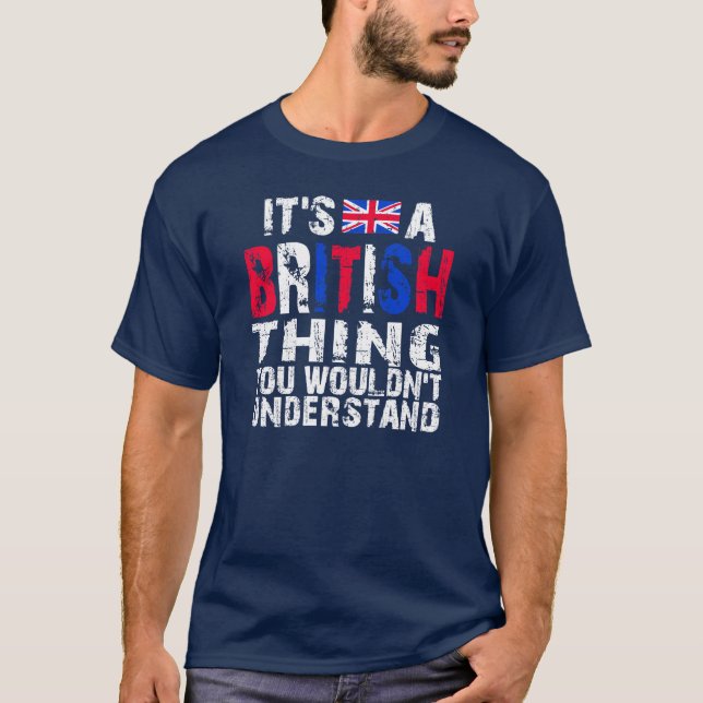 Camiseta Cosa británica (Anverso)