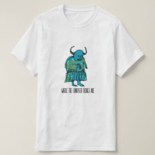 Camiseta Cosa confusa (Diseño del anverso)
