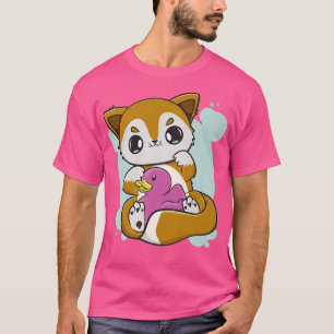 Camiseta Cosa De Anime Con El Pato De Toy Kawaii Para Otaku