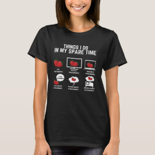 Camiseta Cosa de fresa que hago en mi tiempo libre Clásico